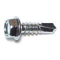 Buildright Self-Drilling Screw, #12 x 3/4 in, Zinc Plated Steel Hex Head Hex Drive, 5000 PK 07779